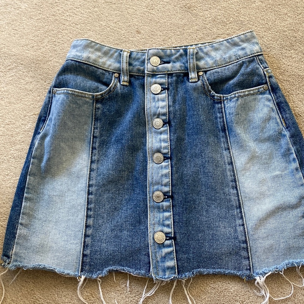 Denim PacSun skirt